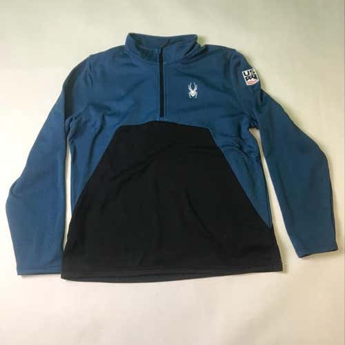 US Ski Team Issued Spyder XL Quarter ZIP Up