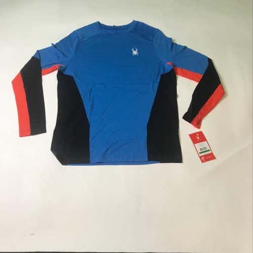 New - Spyder Huron Crew Baselayer Top - Men’s Large