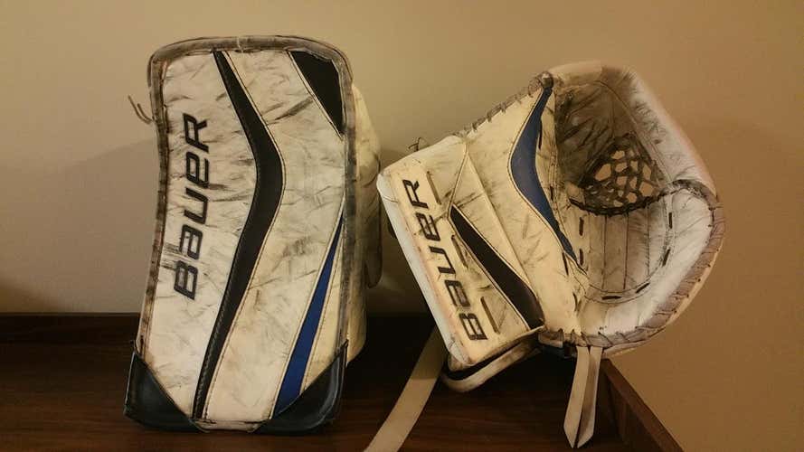 Bauer Reactor 9000 Pro Stock Glove & Blocker