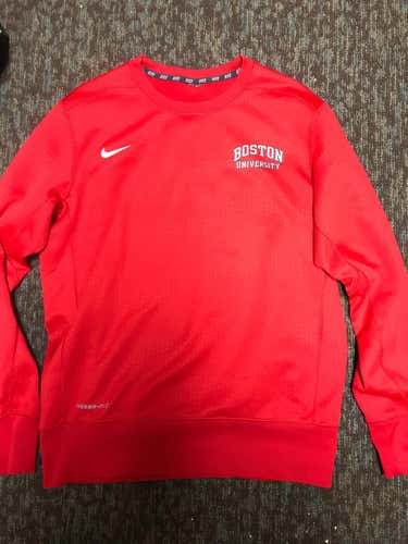 Nike Dry Fit Boston University Lacrosse Crewneck