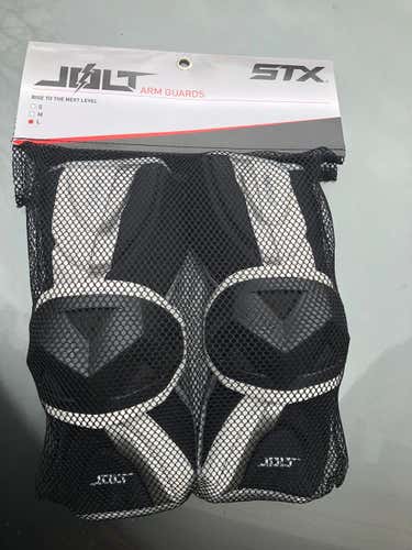 New STX Jolt Arm Pads Lacrosse Elbow pads size Large LAX
