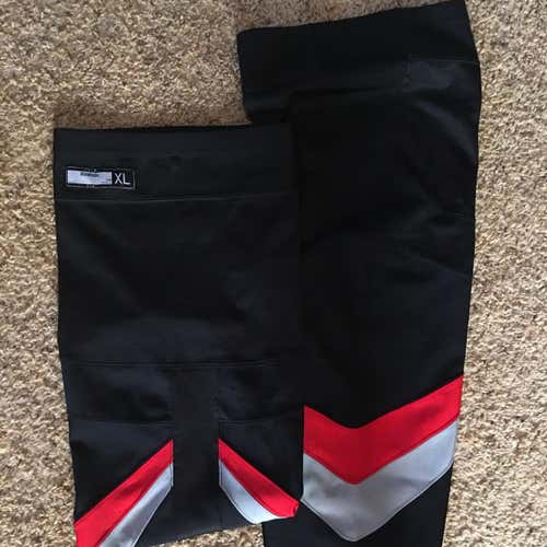 Brand New Carolina Hurricanes 3rd Socks Xl