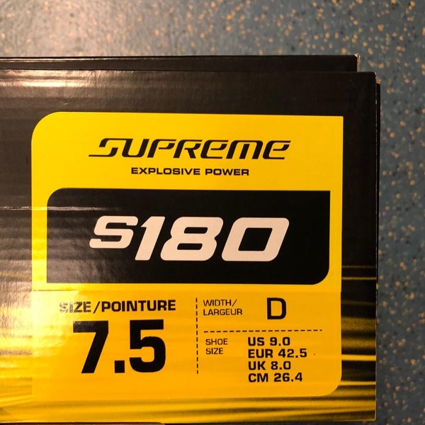FS: Bauer S180, Size 7.5D, Brand-New In Box
