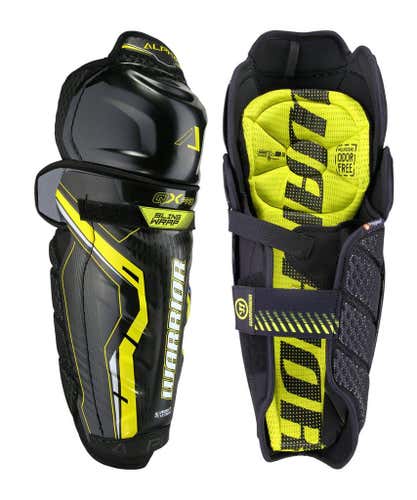 New Warrior Alpha QX 13" Junior Shin Pads.
