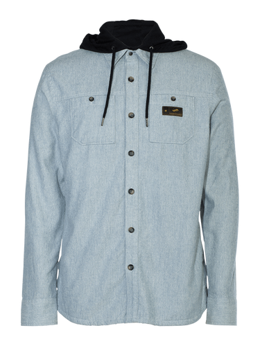 **New Armada Large Reading Flannel Hoodie VINTAGE INDIGO**