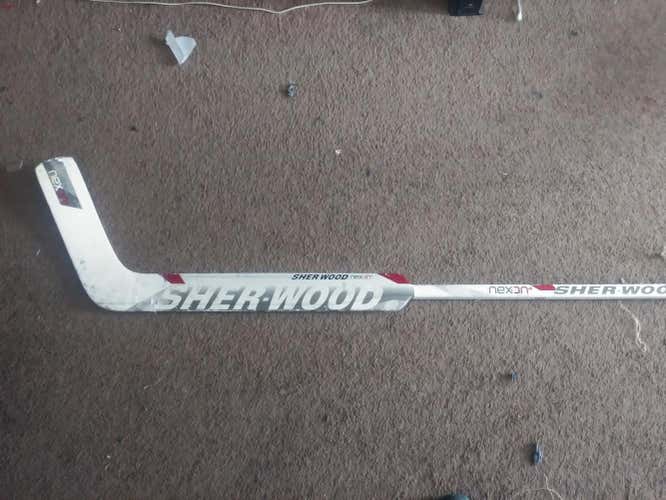 Goalie Stick Senior full right sherwood