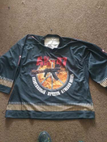 Goalie cut jersey russian ak47