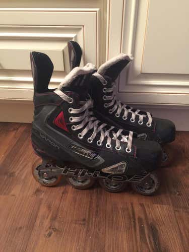 Bauer VAPOR X40R inline roller skates Senior Size 10 excellent condition