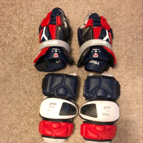 Epoch All American LN Integra Gloves And BN Epoch Integra Elbow Pads (13”,L)
