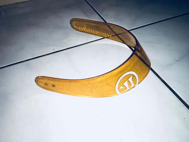 New Warrior Goalie Throat Guard with helmet ties NEGOTIABLE