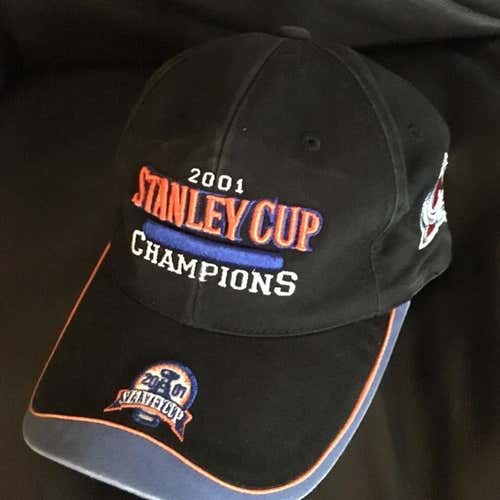2001 Stanley Cup Champion Colorado Avalanche Hat