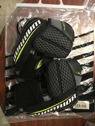 New Warrior Alpha QX Pro Elbow Pads Senior M