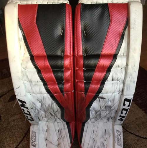 Canadian Made CCM Eflex Pro Goalie Pads, Blocker, Catcher - 35”+ 1.5” rise.