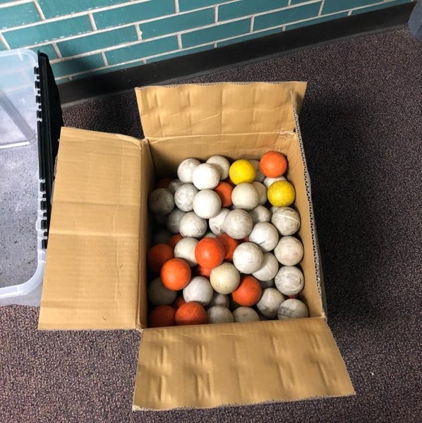 20 Used Lacrosse Balls