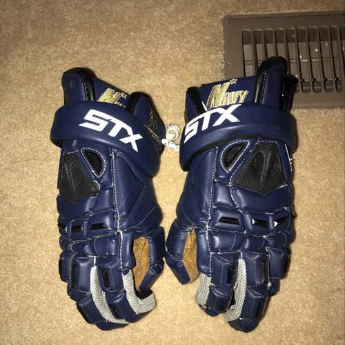 Navy Midshipmen/Naval Academy STX Assault Gloves