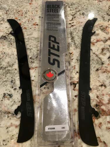 New- BLACK STEP STEEL BLACK SZ 280 (BAUER TRIGGER EDGE RUNNERS)