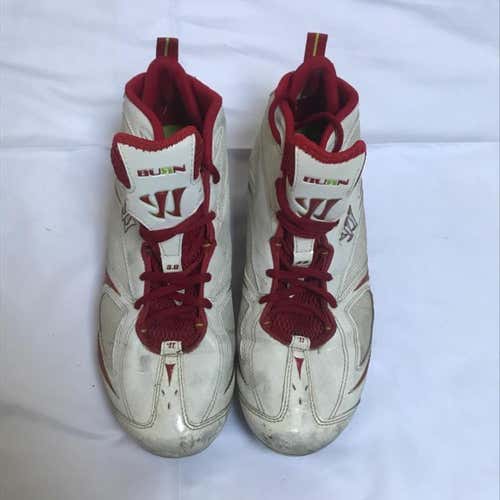 Warrior Burn Lacrosse Cleats - Size 10