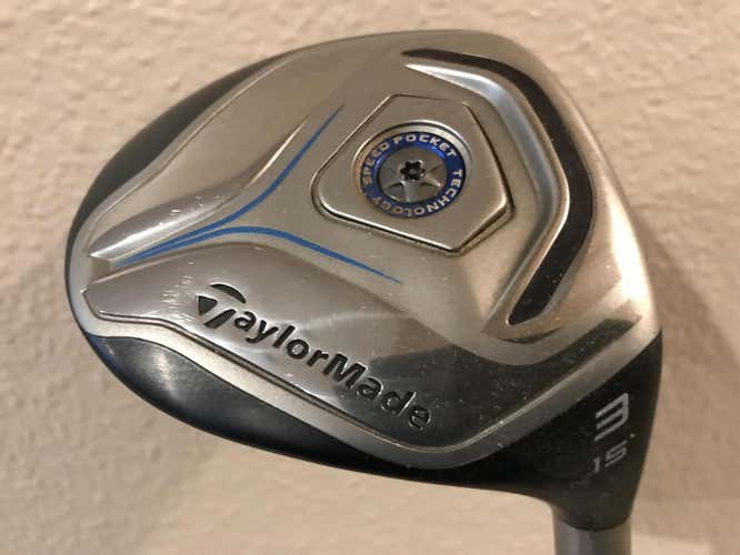 TaylorMade JetSpeed 15* 3 Fairway Wood with Velox T 69-gram Stiff Flex