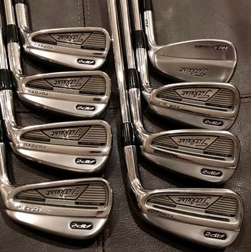 Titleist 712 AP2/MB Iron Set, 3-PW, Project X 5.5 Rifle Shafts, NEAR MINT!