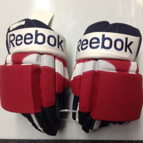 REEBOK STY 2 PRO STOCK CUSTOM HOCKEY GLOVES 15" ROCHESTER AMERICANS NEW THP 1636