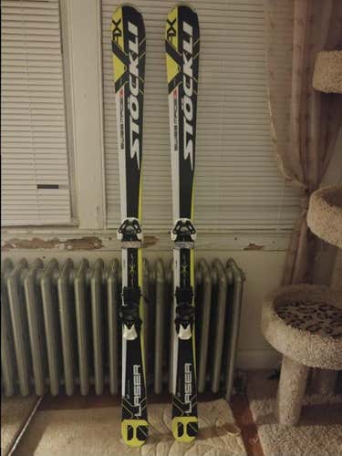 2016 Stockli Laser AX with Attack 13 bindings 167cm