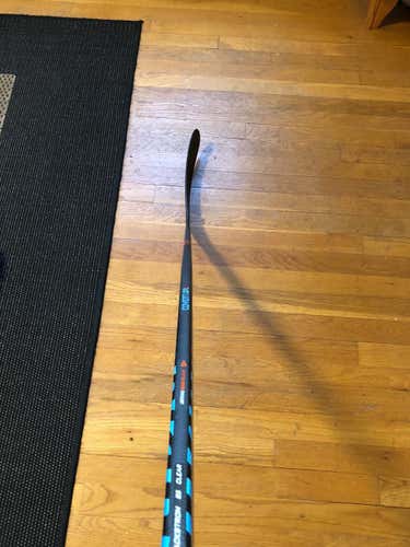 Warrior Covert QRL Stick, Senior, Left, Flex 85, Blade: Backstrom, Clear (non-grip),