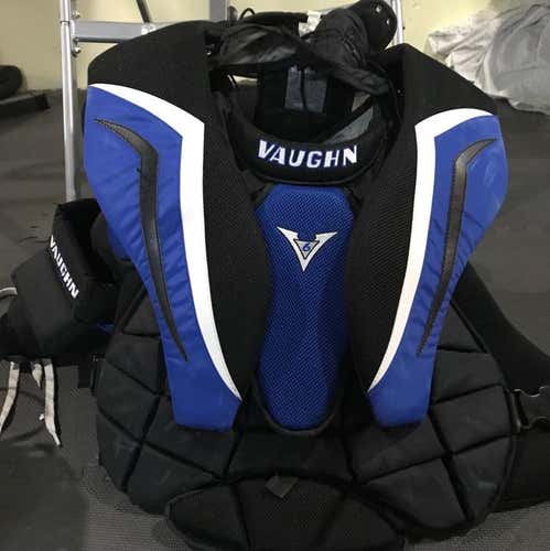 Vaughn v6 1000 chest protector (size intermediate xxl)- $100 It was used for a season and a half.