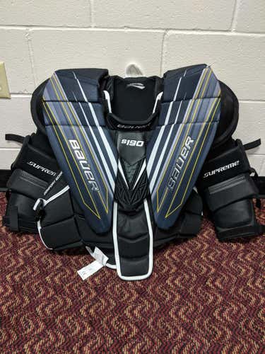 New Bauer Supreme S190  Chest and Arm Protector Goalie Chest Protector Senior