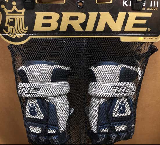 BRAND NEW Brine King III Goalie Glove