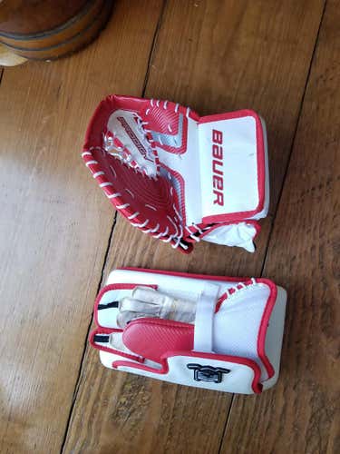 Bauer Prodigy 2.0 Goalie Glove & Blocker Full Right