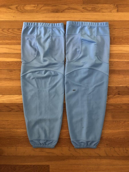 Pro Stock Reebok Practice Socks - Baby Blue / White