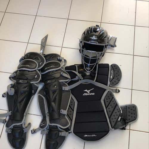 Brand New Mizuno Pro Limited Catcher’s Gear All Star Mask Brand New Adult Black