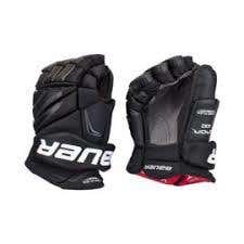 New Bauer Vapor X100 Gloves Senior 15" BLack