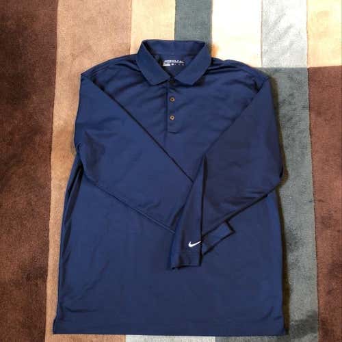 Nike Longsleeve Golf Polo Size XL
