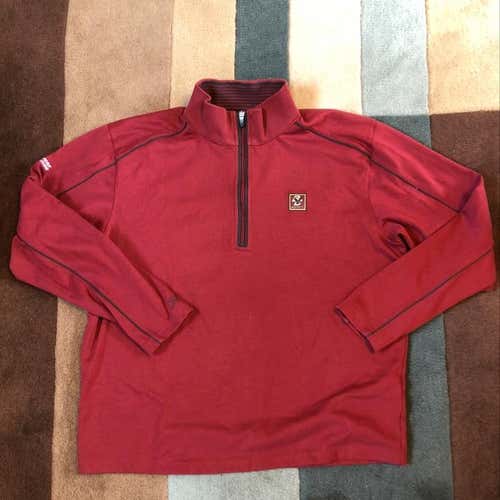 Boston College Eagles Hockey 1/4 Zip Size XL