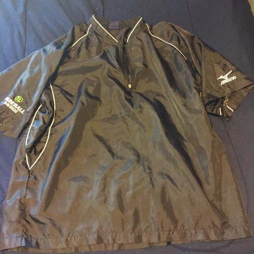 Mizuno Quarter Zip Warm Up/Cage Jacket