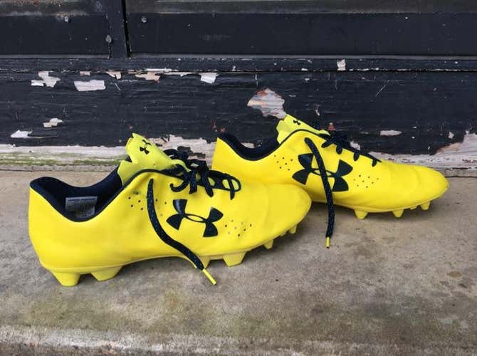 NFL Combine Under Armour Issued MC 40 yard dash Cleats Sz 13 **No Trades