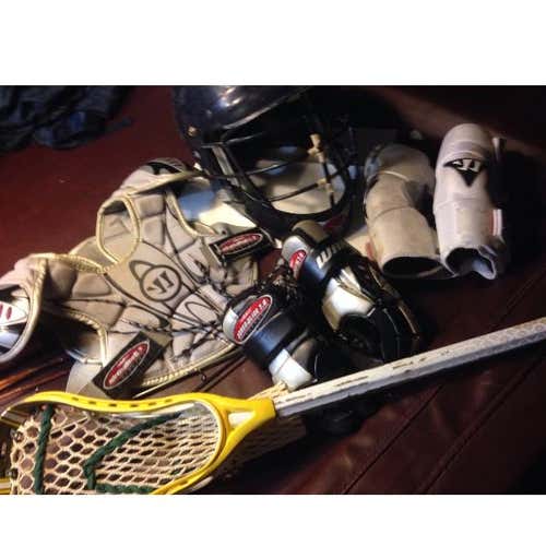 2 Full Set Up Of Boys Lacrosse