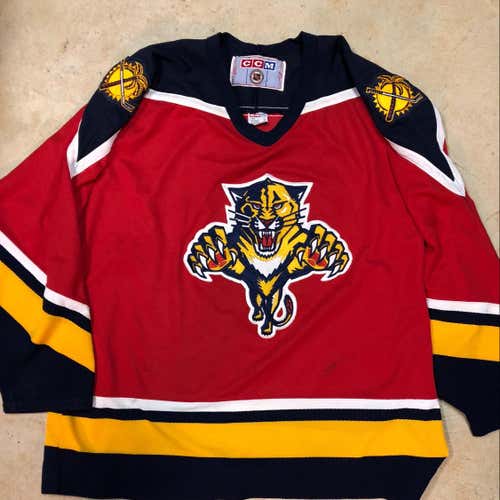 XL Florida Panthers CCM Jersey (red)