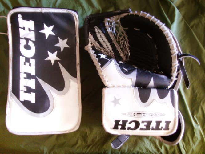Itech Profile 4.8 Goalie Glove & Blocker (Regular/Senior)