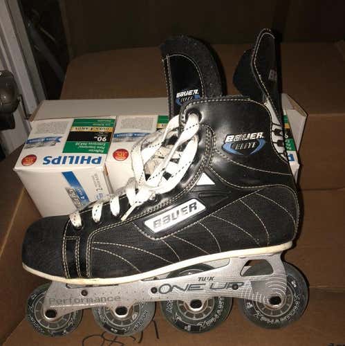 Used Bauer Inline Roller Blades Size 9