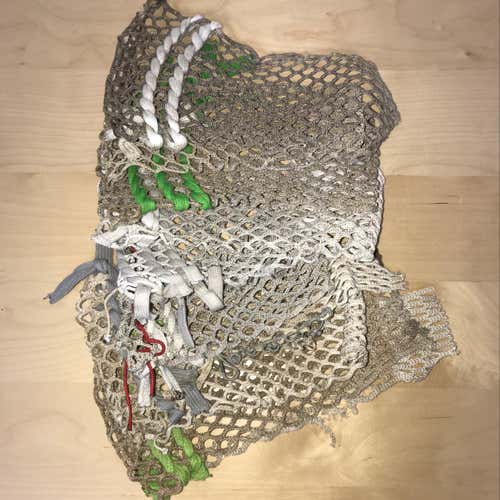 10 Pieces Of Used White Mesh