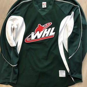 LOWELL DEVILS AUTHENTIC AHL RED REEBOK EDGE 1.0 7187 HOCKEY JERSEY SIZE 56
