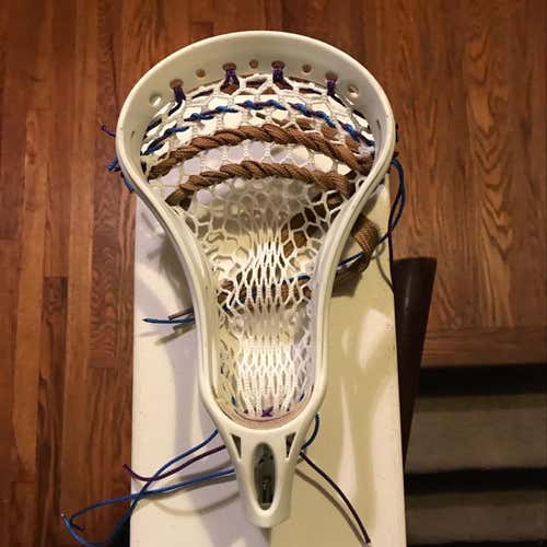 Warrior Evo Pro strung with ECD Semi Soft Mesh