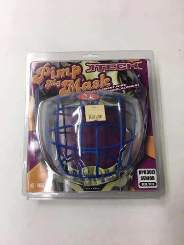 New Itech RP630i2 Blue Goalie Mask Senior Pimp My Mask