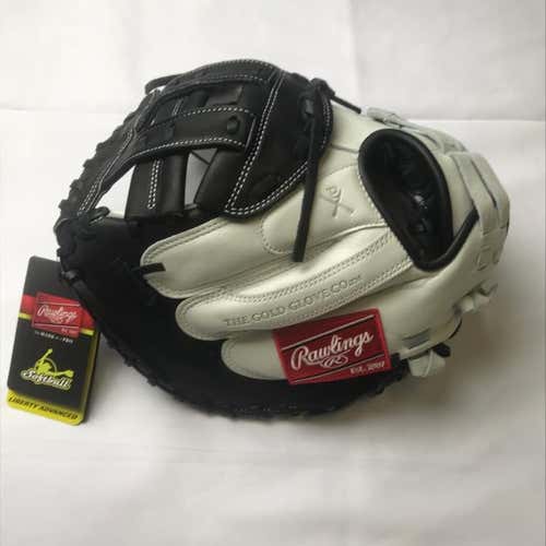 New Rawlings Liberty Advanced 33" Fastpitch Catcher's Mitt RLACM33 *No Trades*