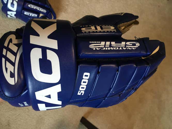 Tackla 5000 Air Leather Gloves Senior