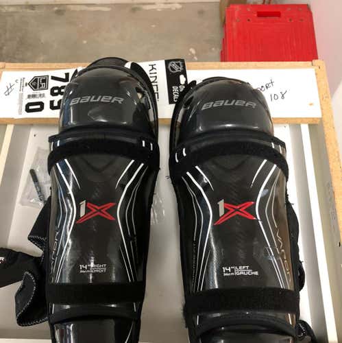 Bauer 1X Shin Pads 14”