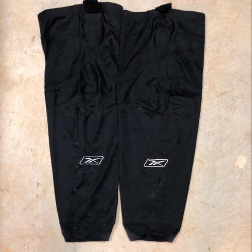 XL Used Black Polyester Socks