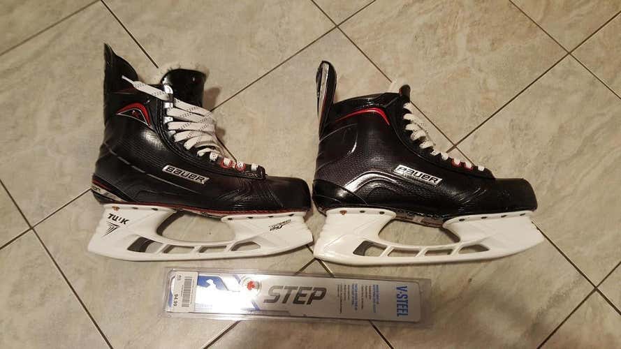 Pro stock Bauer 1x 2.0, 10.5D, worn twice, new step V steel